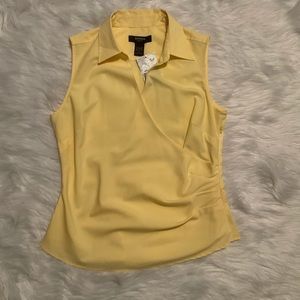 Yellow sleeveless EXPRESS top size 14